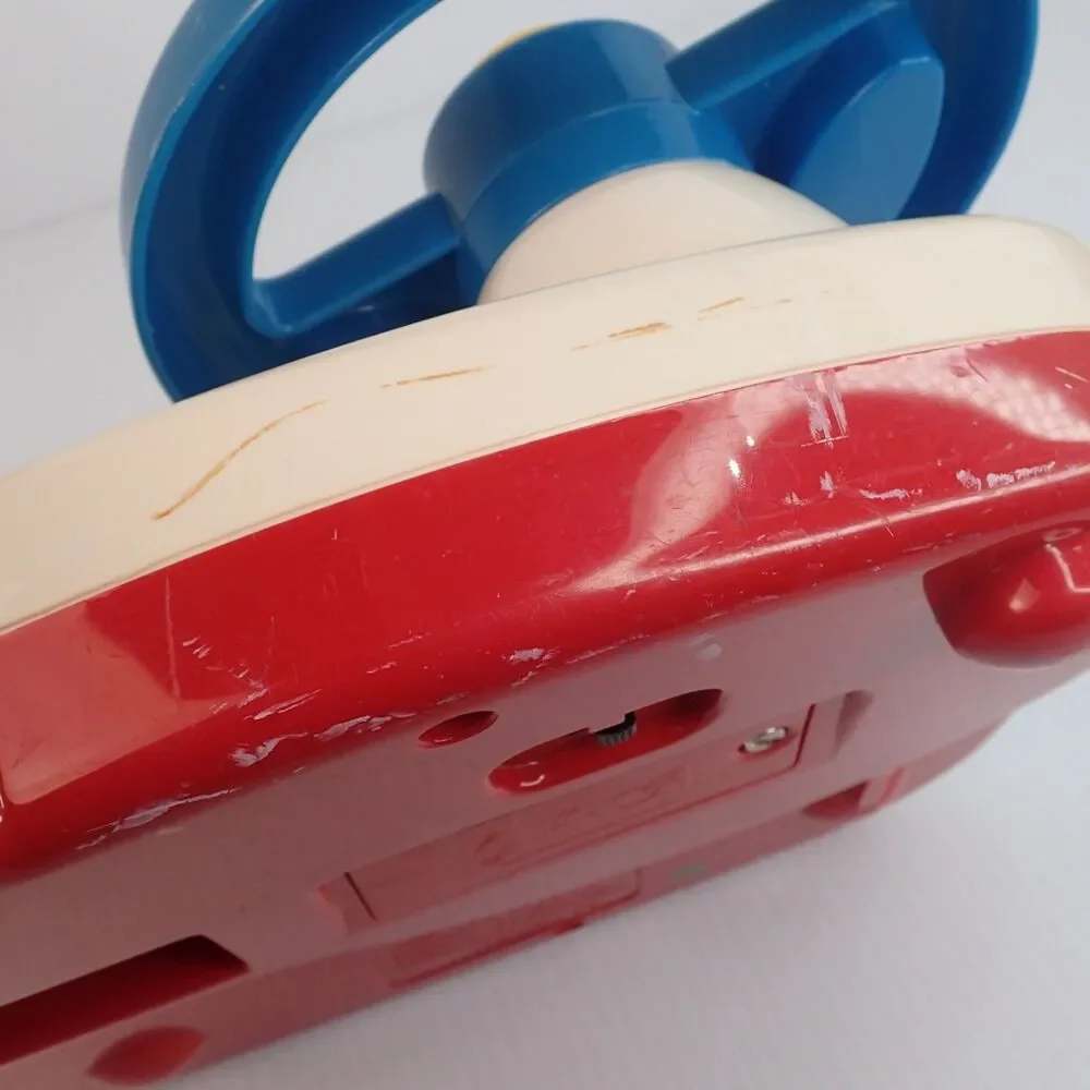 Vtg VTech Little Smart Tiny Tot Driver Interactive Educational Toy (Working)